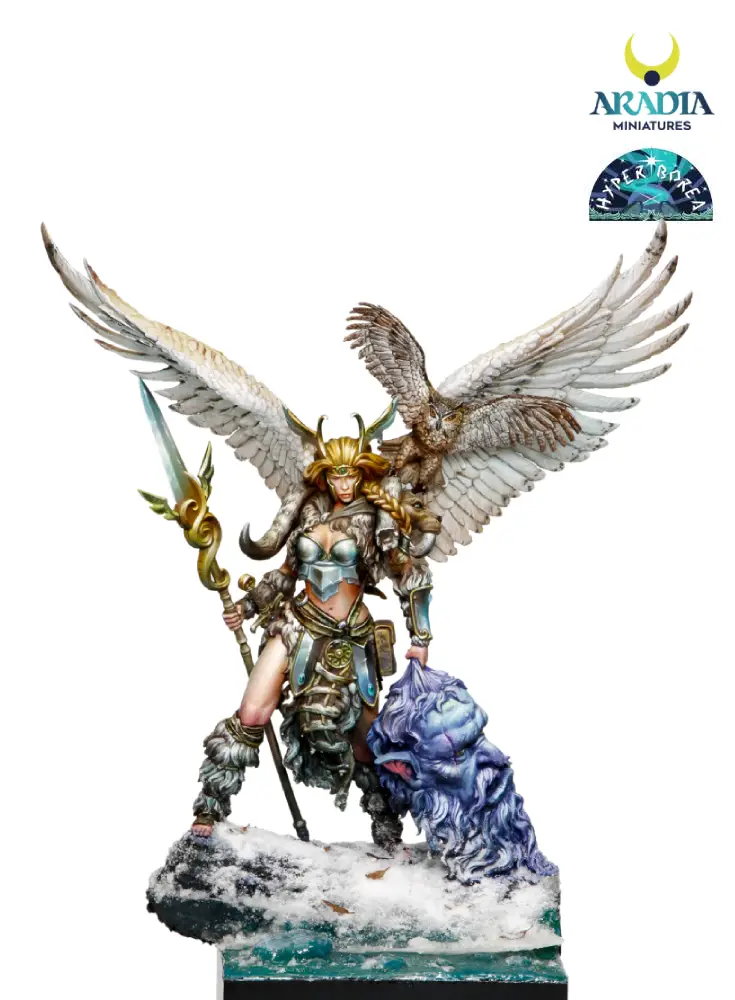 Aradia Hyperborea Hilda figurine 75 mm résine à peindre