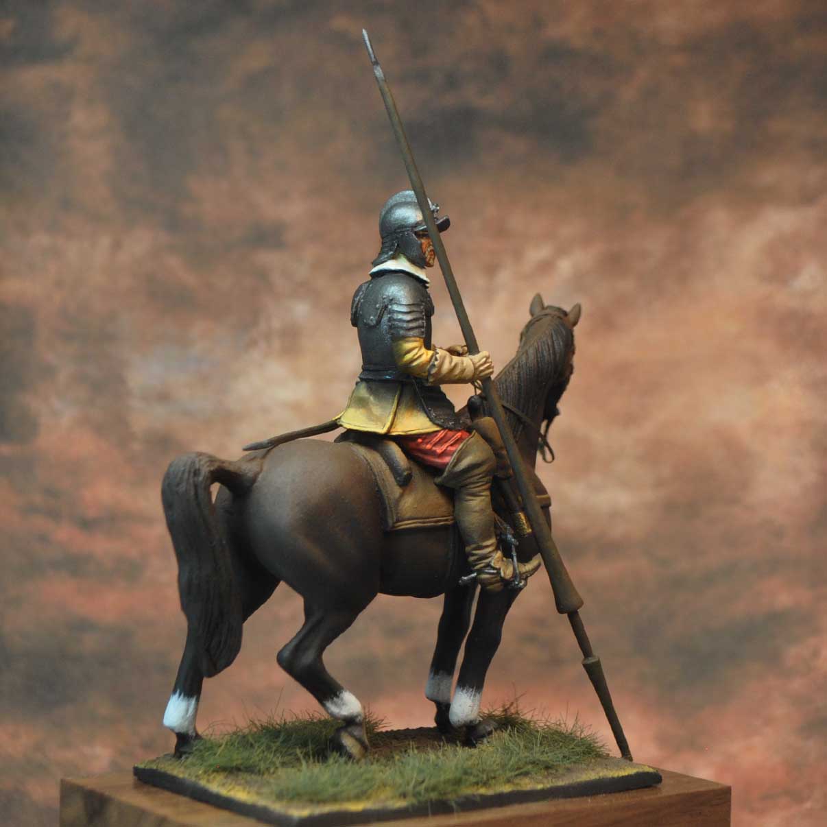 ART GIRONA General Serie Lancier Espagnole 1618-1648 maquette 54mm