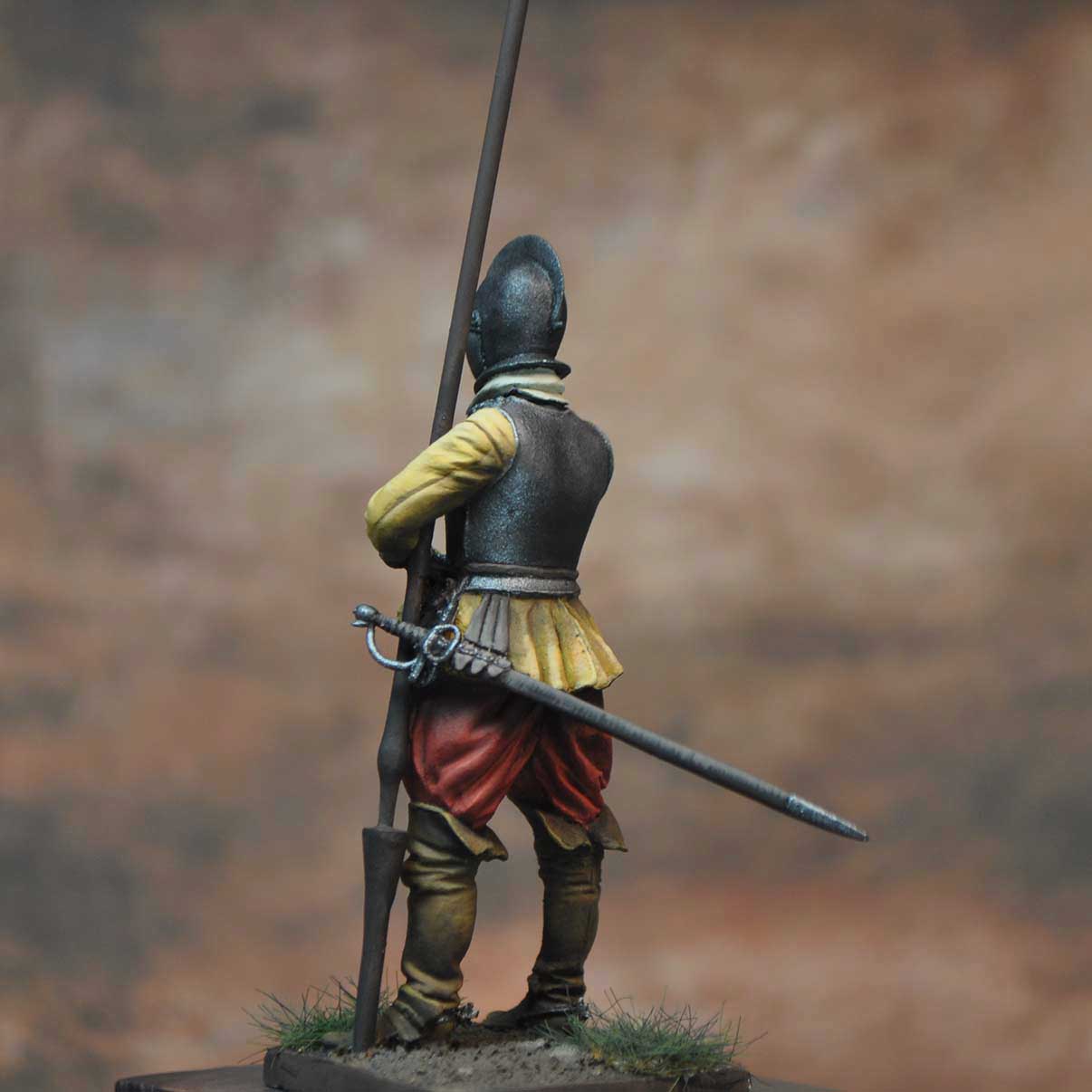 Art Girona General Serie lancier espagnol 1618 figurine