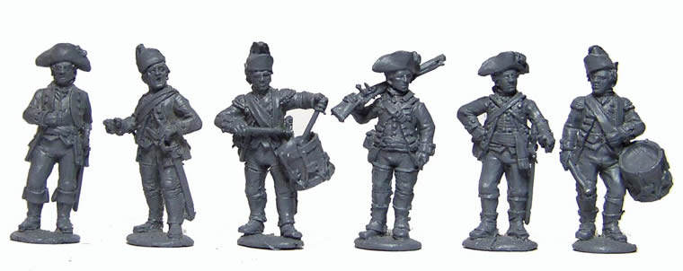 Perry Miniatures AW60 figurines commandement britannique Saratoga