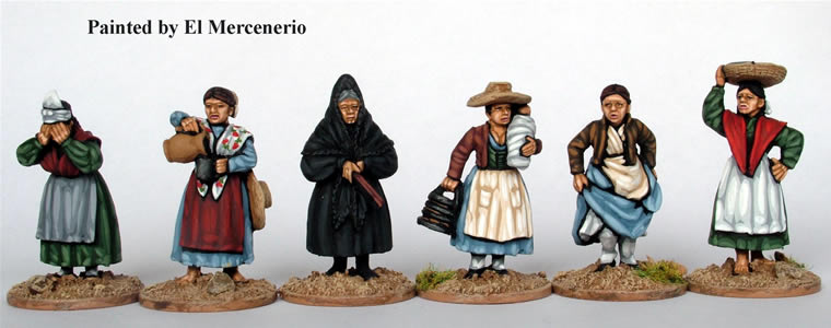Perry Miniatures CAT16 civiles figurines 28mm femmes
