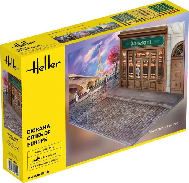 Heller Historical Collection Diorama Cities of Europe 1/24