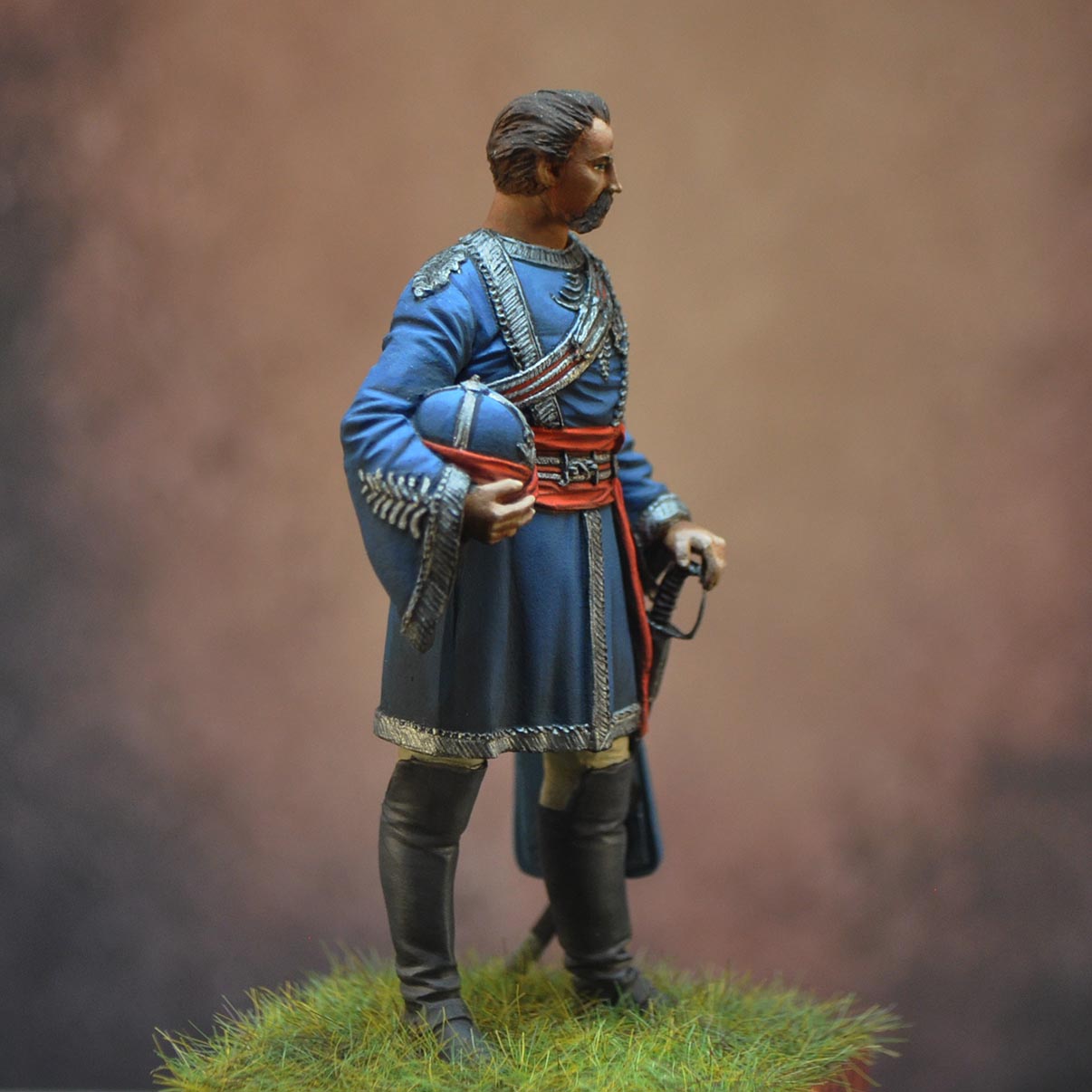 Art Girona 70mm British Officer Sikh Cavalry figurine