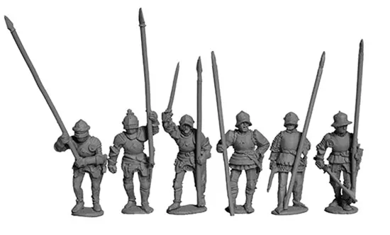Perry War of the Roses WR 37 porte-étendards métal 28 mm