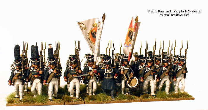 Perry Miniatures RN 20 Infanterie russe 40 figurines