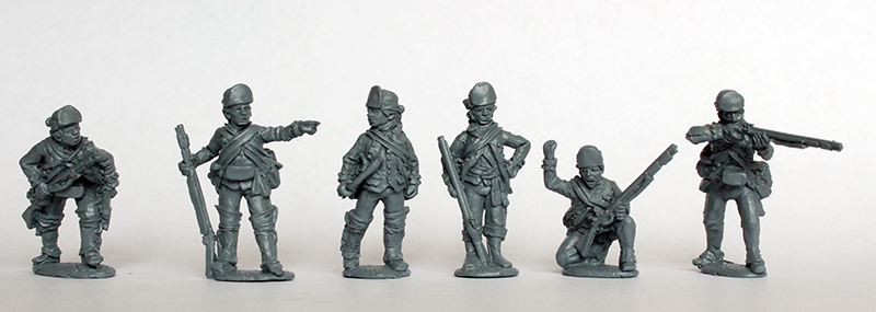Perry AWI AW 213 Butler's Rangers commandement figurines métal