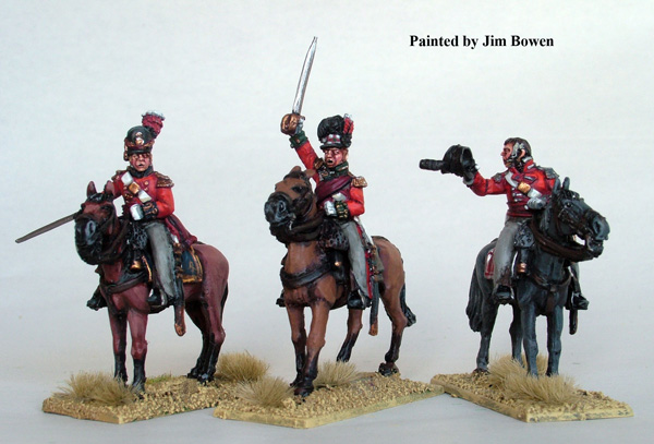 Perry Miniatures Napoleonic BH4 figurines colonels britanniques