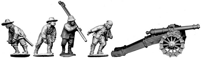 Perry Miniatures ECW14 Minion canon 4 livres figurines