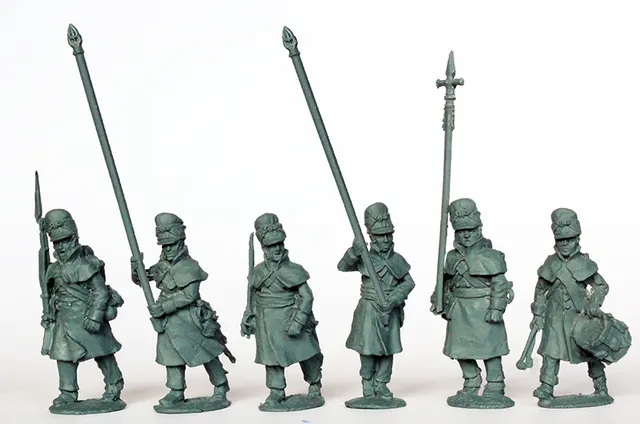 Perry Miniatures Napoleonic BH 171 commandement capotes 28mm