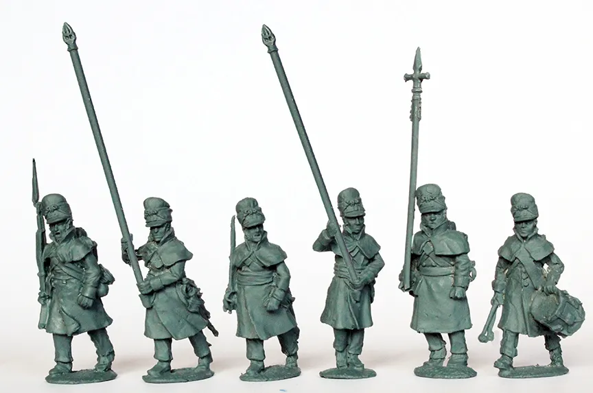 Perry Miniatures Napoleonic BH 171 commandement capotes 28mm