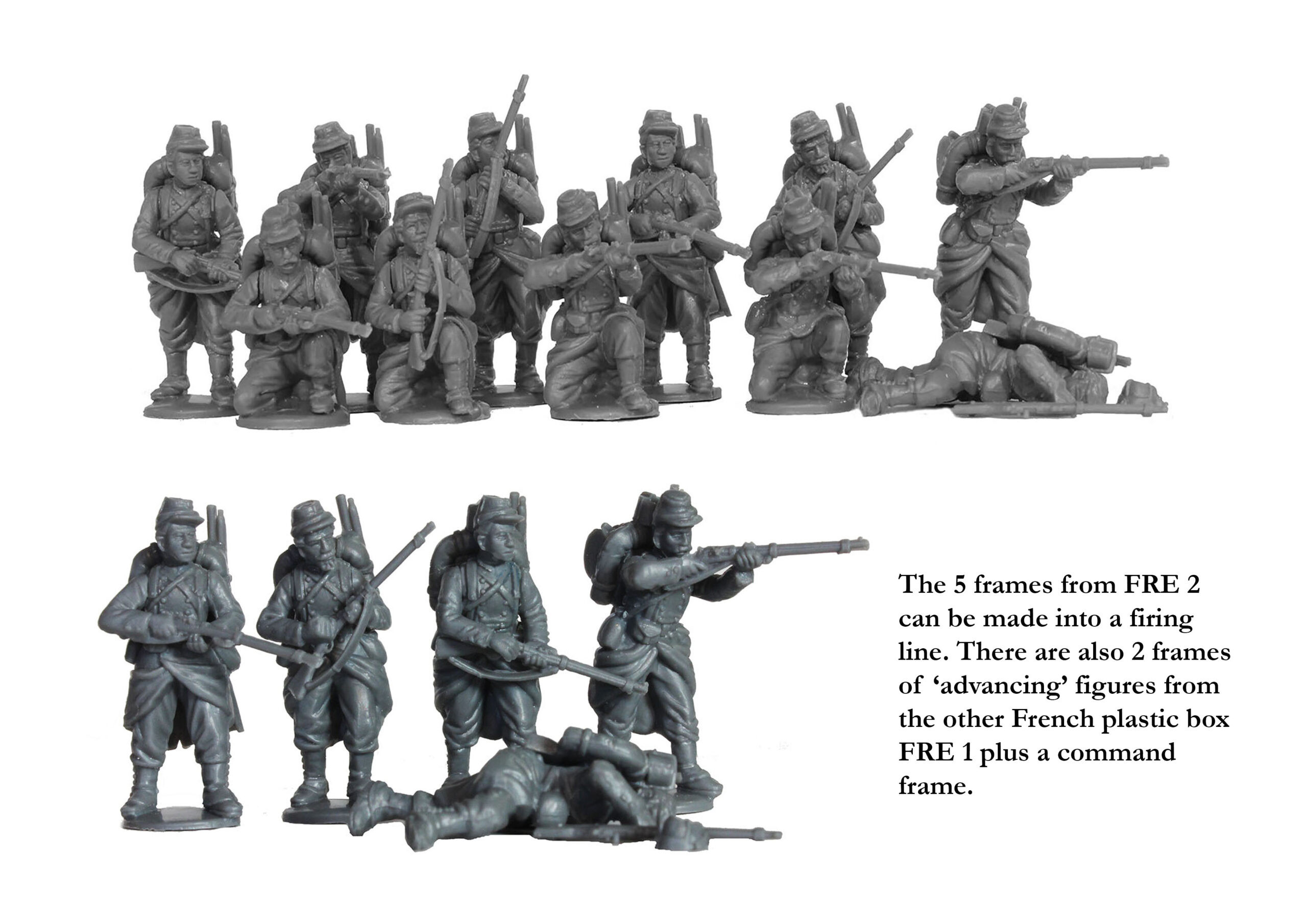 Perry Miniatures Box FRE 2 infanterie française coffret 38 figurines