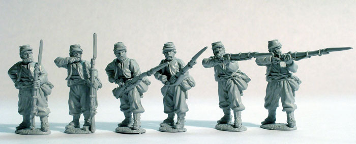 Perry Miniatures American Civil War ACW65 zouaves figurines métal 28mm