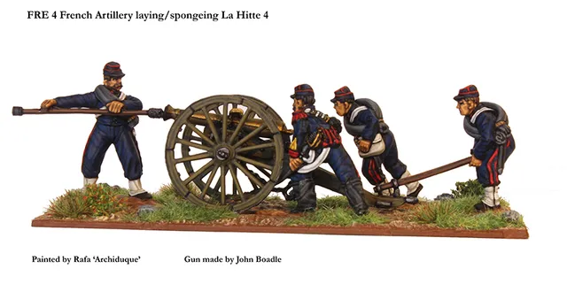 Perry Miniatures Franco-Prussian FRE 4 figurines artillerie La Hitte