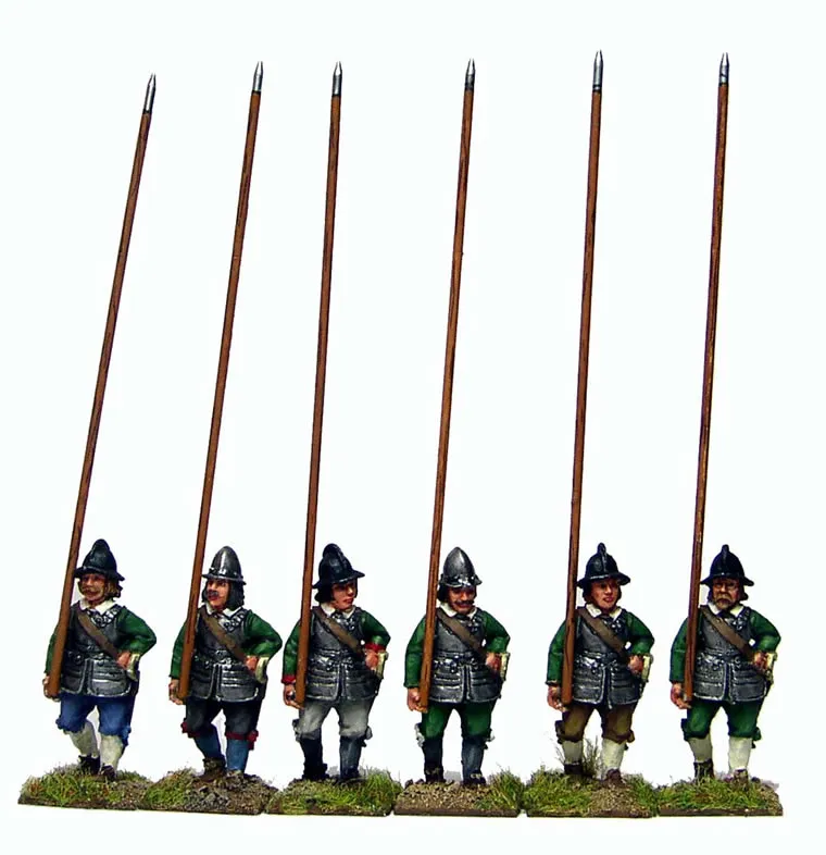 Perry Miniatures ECW28 Piquier figurine blindé marche tassets