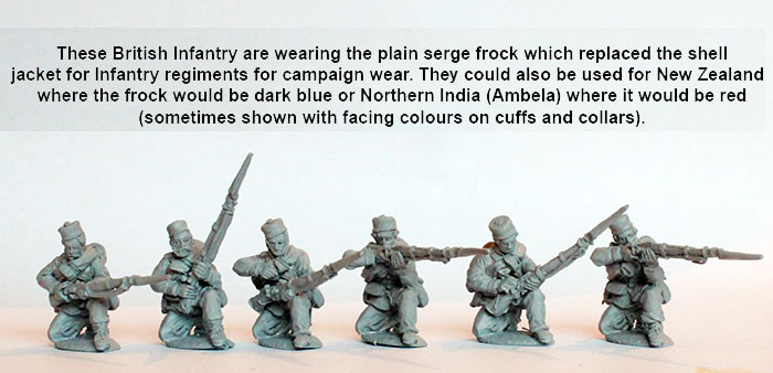 Perry Miniatures Intervention BIF 23 infanterie à genoux figurines 28mm