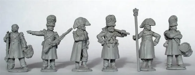 Perry Miniatures Napoleonic FN91 chasseurs garde figurines 28mm
