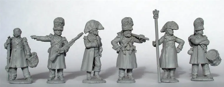Perry Miniatures Napoleonic FN91 chasseurs garde figurines 28mm