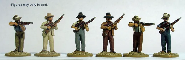 Perry Miniatures Mafeking MF1 figurines civils armés 28mm