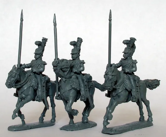 Perry Miniatures Napoleonic FN27 lanciers figurines élite au galop