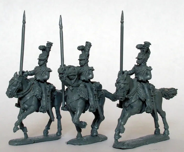 Perry Miniatures Napoleonic FN27 lanciers figurines élite au galop