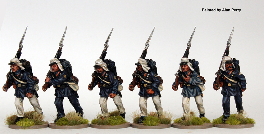 Perry Triple Alliance TA56 figurines 28mm Brésiliens képi