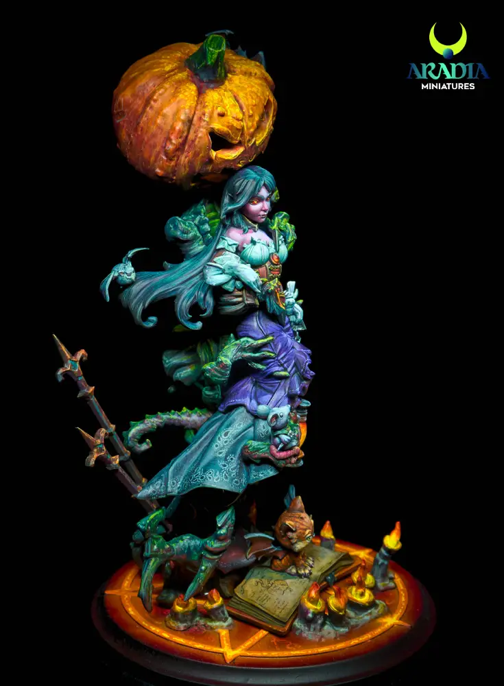 Aradia Classic Fantasy Morgourdana figurine résine sorcière