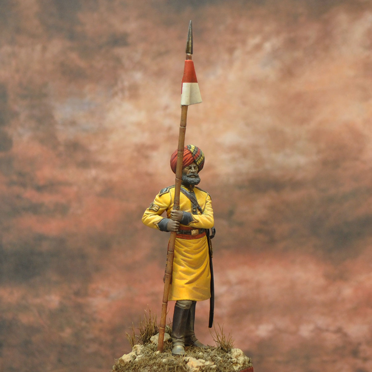 Art Girona International Serie 1st Bengal Cavalry figurine 1896