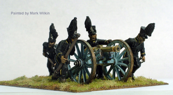 Perry Miniatures Napoleonic NBK24 figurines artillerie canon 6 livres 28mm