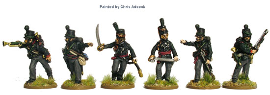 Perry Miniatures Napoleonic BH60 KGL léger figurines