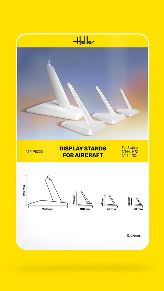 Heller Display Stands for Aircraft supports avion maquette