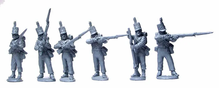 Perry Miniatures DB 12 figurines milice hollandaise tir