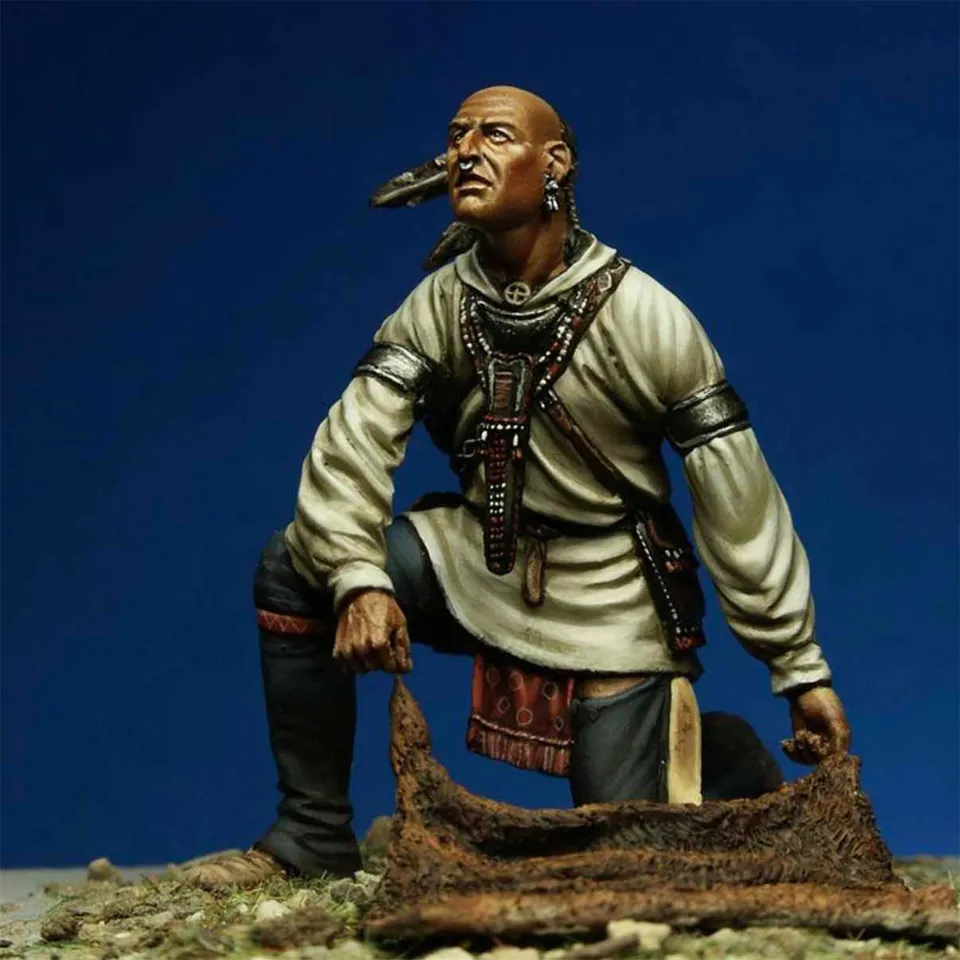 Art Girona Miniatures Ojibwa Trader figurine à peindre