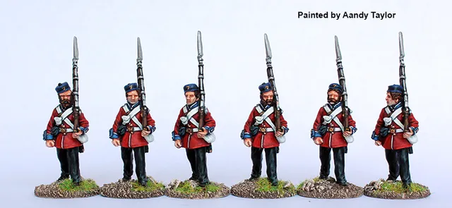 Perry Miniatures BIF 10 Line Infantry figurines métal Kilmarnocks