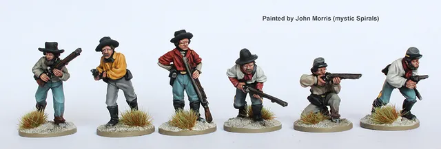 Perry Miniatures ACW 113 figurines cavalerie confédérée 28mm