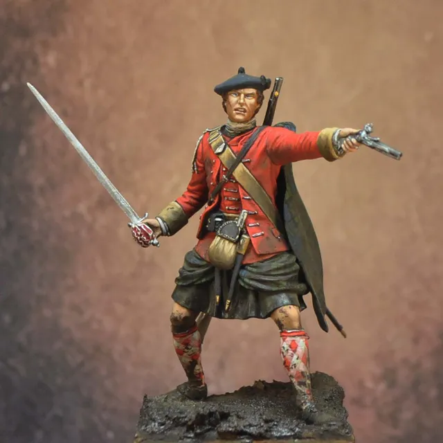 Art Girona 70mm 43rd Regiment Corporal 1742 figurine