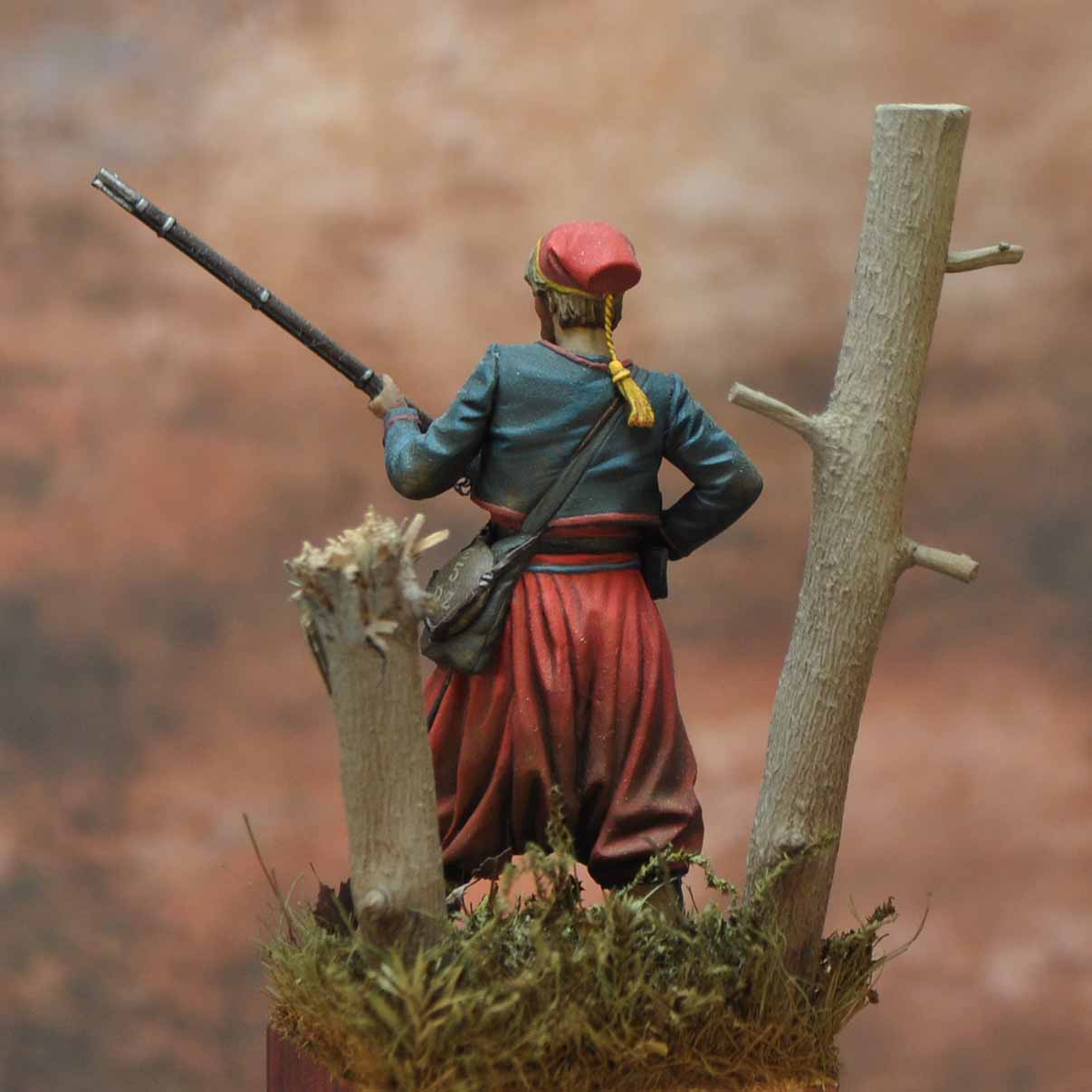Art Girona International 5th New York Zouaves figurine 54mm