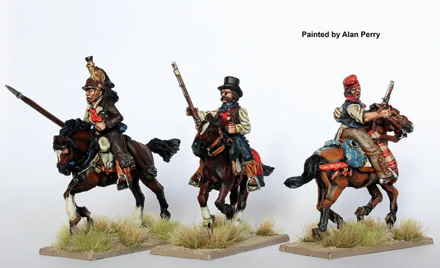 Perry Napoleonic SPA 59 guérillas montés figurines 28mm