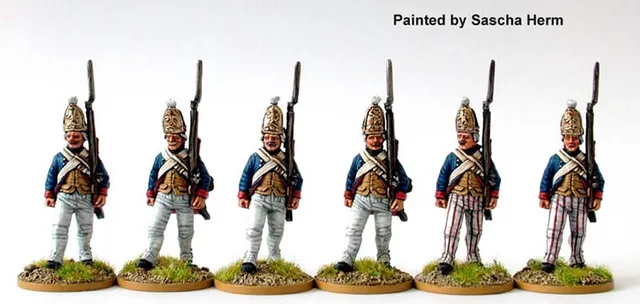 Perry Miniatures AW83 figurines grenadiers Rall 28mm