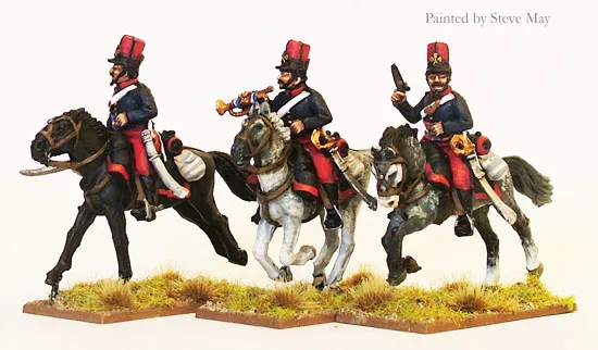 Perry Miniatures Carlist War ISA72 lanciers polonais commandement