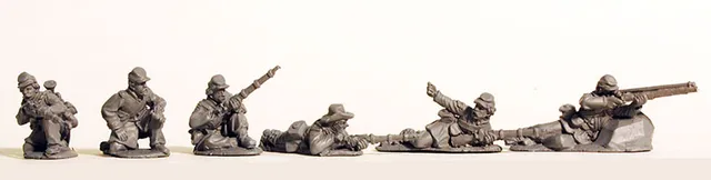 Perry Miniatures ACW 86 tireurs Berdan commandement