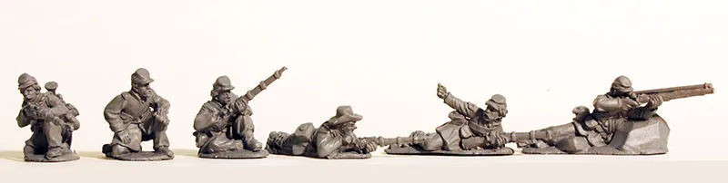 Perry Miniatures ACW 86 tireurs Berdan commandement