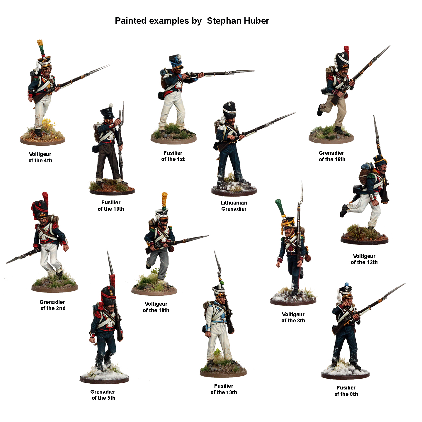 Perry Miniatures DOW1 infanterie Duché de Varsovie 44 fig 28mm