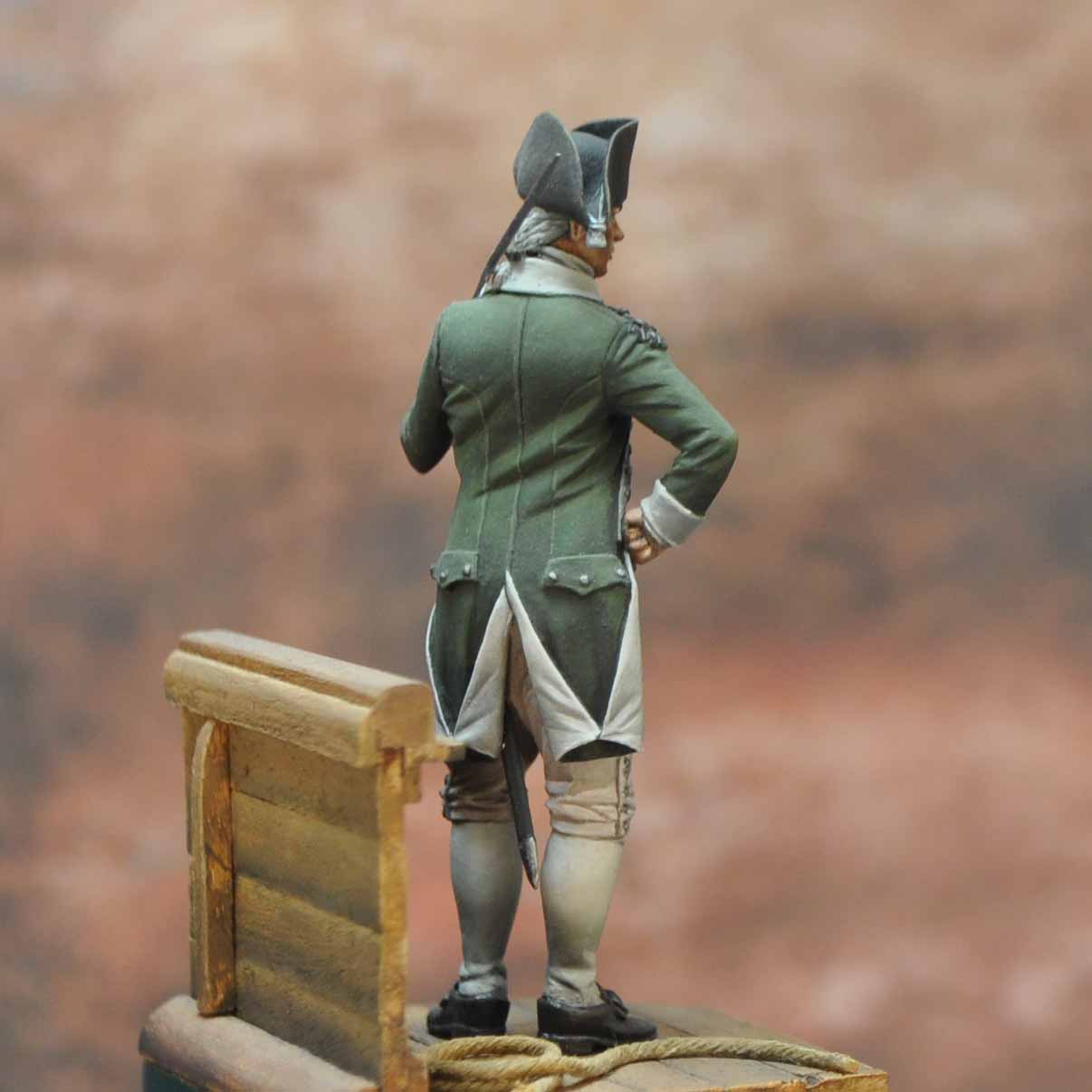 Art Girona International Continental Marine 1775 figurine