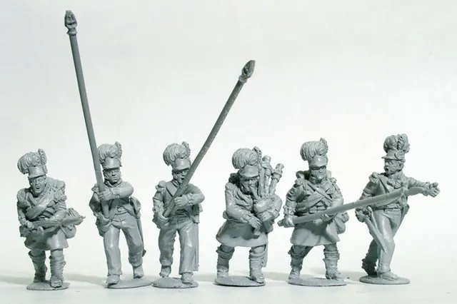 Perry Miniatures BH50 Highland commandement charge figurines 28mm
