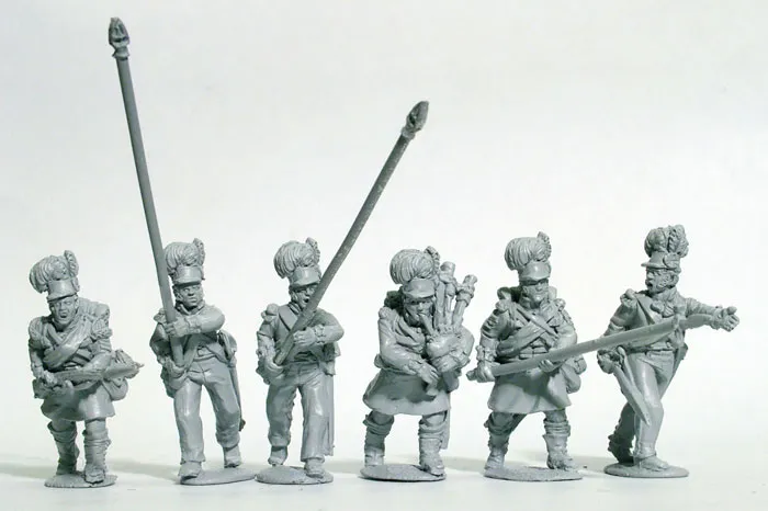 Perry Miniatures BH50 Highland commandement charge figurines 28mm