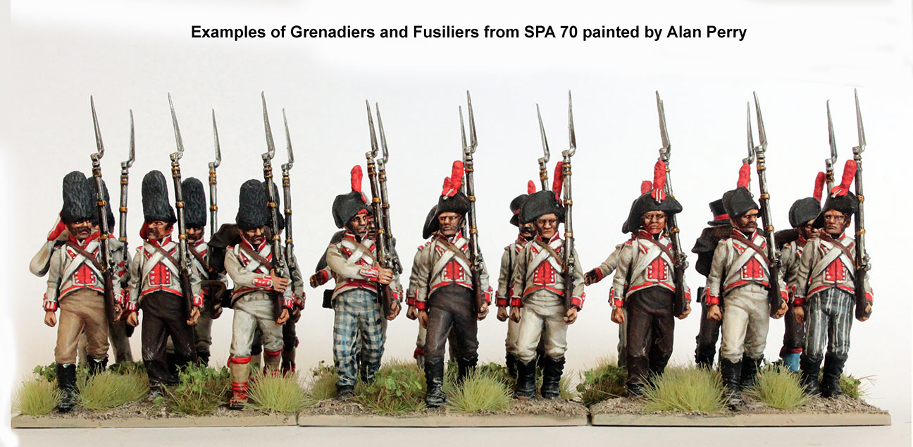 Perry SPA 70 boite figurines infanterie espagnole 1808-11