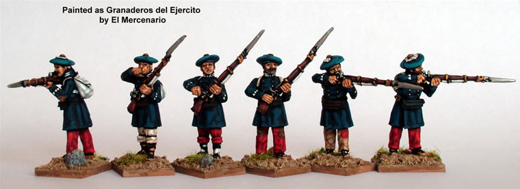 Perry Miniatures Carlist CAT21 Infanterie figurines ligne tir
