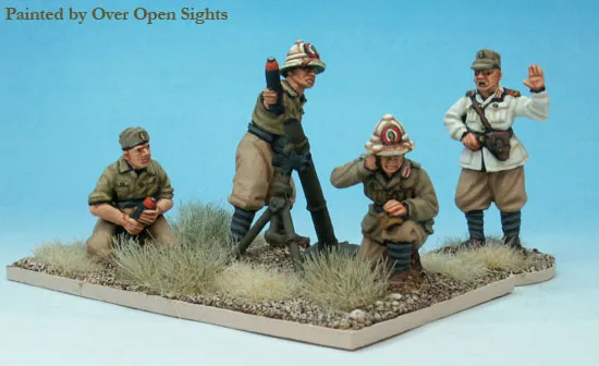 Perry Miniatures ITWW 10 figurines mortier italien 81mm 28mm