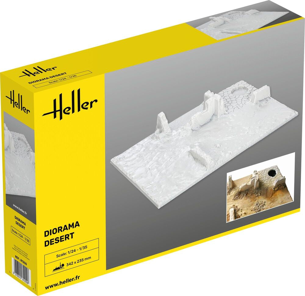 Heller Historical Collection socle diorama désert 1/35