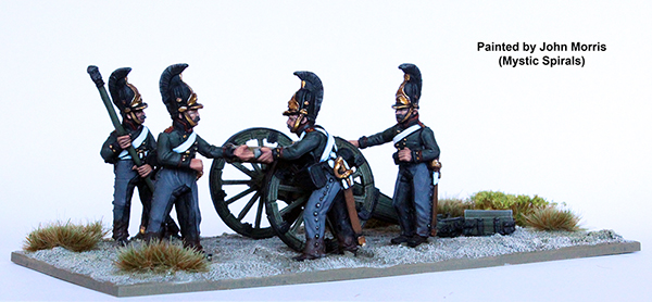 Perry Miniatures Napoleonic RN 73 figurines artillerie à cheval 28mm